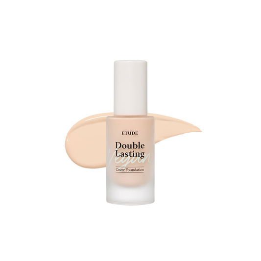 [Etudehouse] Double Lasting Vegan Cover Foundation 30g -No.17C1 Light Vanilla