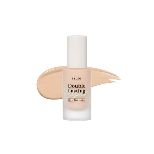 [Etudehouse] Double Lasting Vegan Cover Foundation 30g -No.23N1 Sand