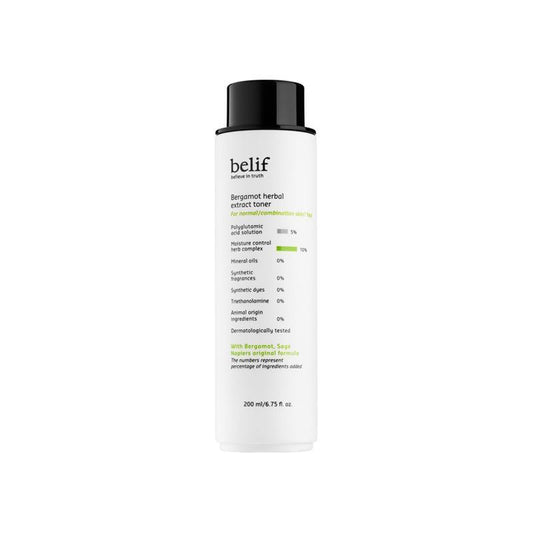 [Belif] Bergamot herbal extract toner 200 ml