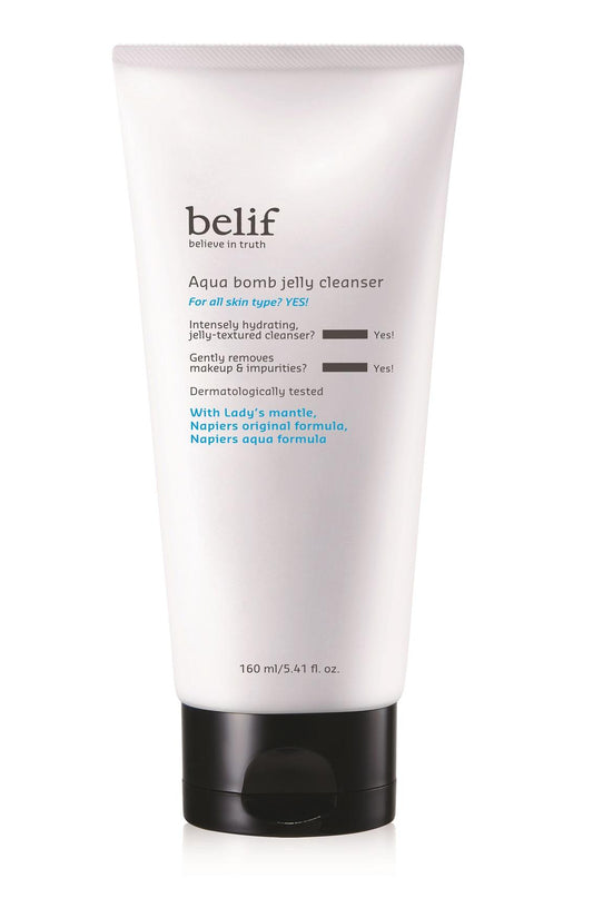 [Belif] Aqua bomb jelly cleanser 160 ml