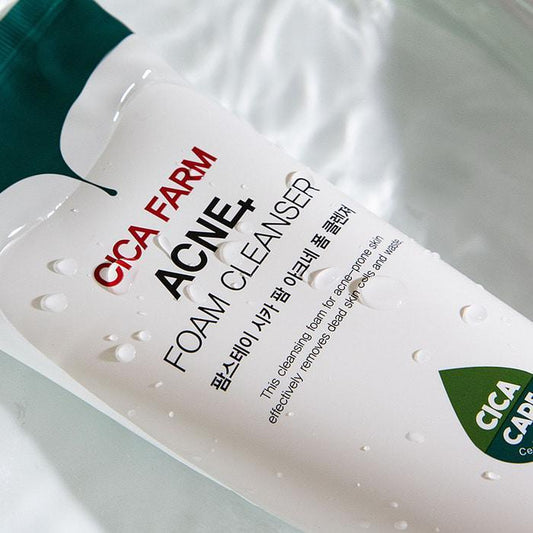 [Farmstay] Cica Farm Acne Foam Cleanser 180ml